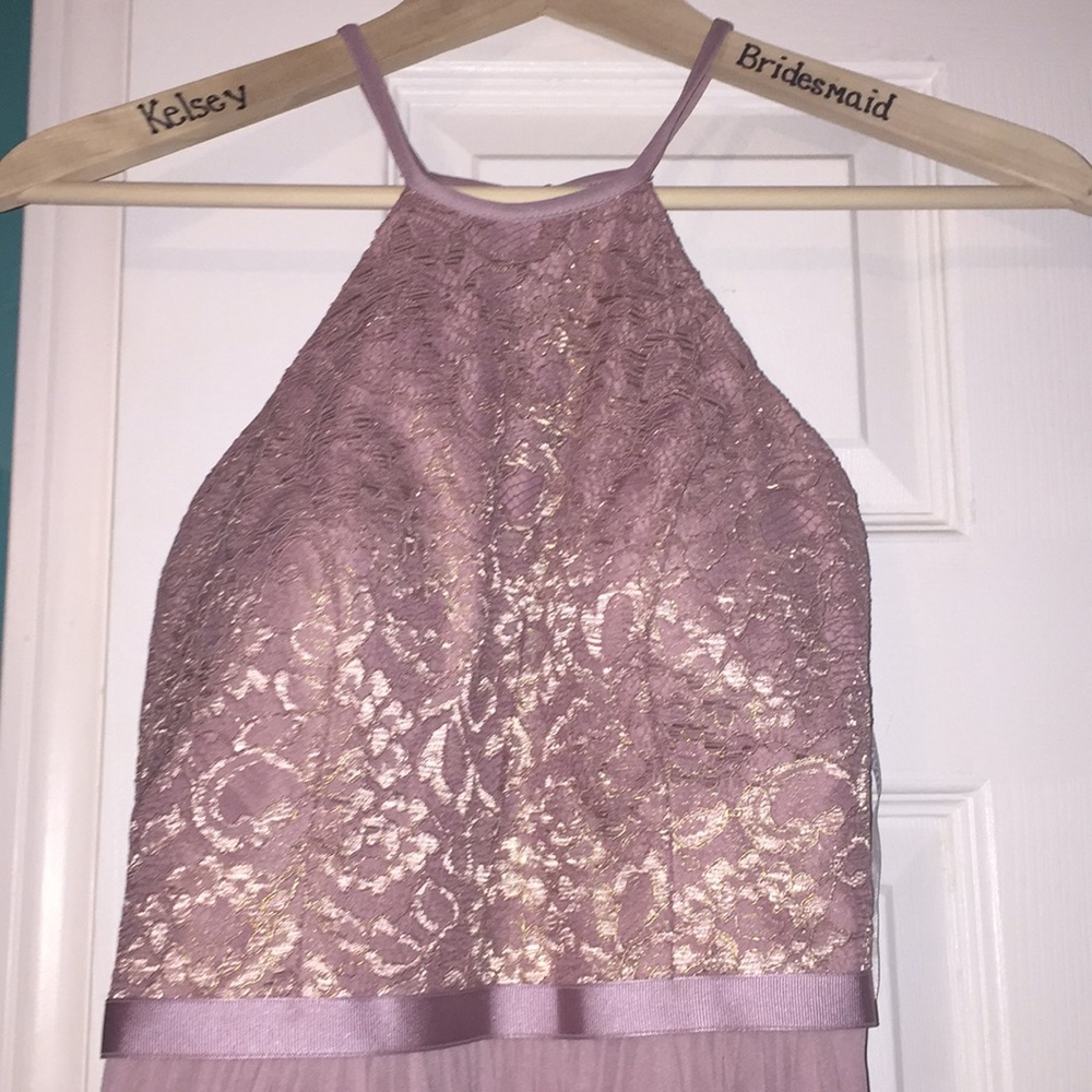 EUC rose gold Bridesmaid dress from David’s Bridal - Picture 4 of 8